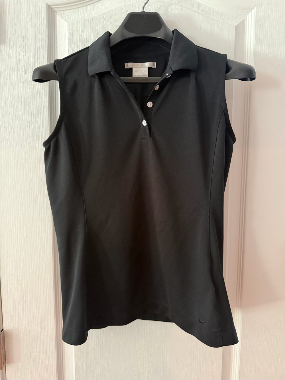 Nike Golf Women’s Black Sleeveless Polo Tank